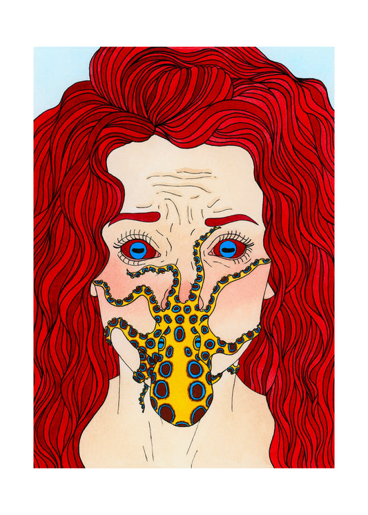 Watercolor Print - Poision