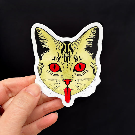 Tabby Cat Sticker