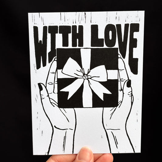Greeting Card - With love